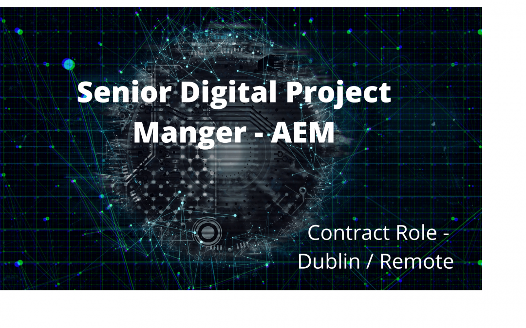 Senior Digital Project Manager – AEM